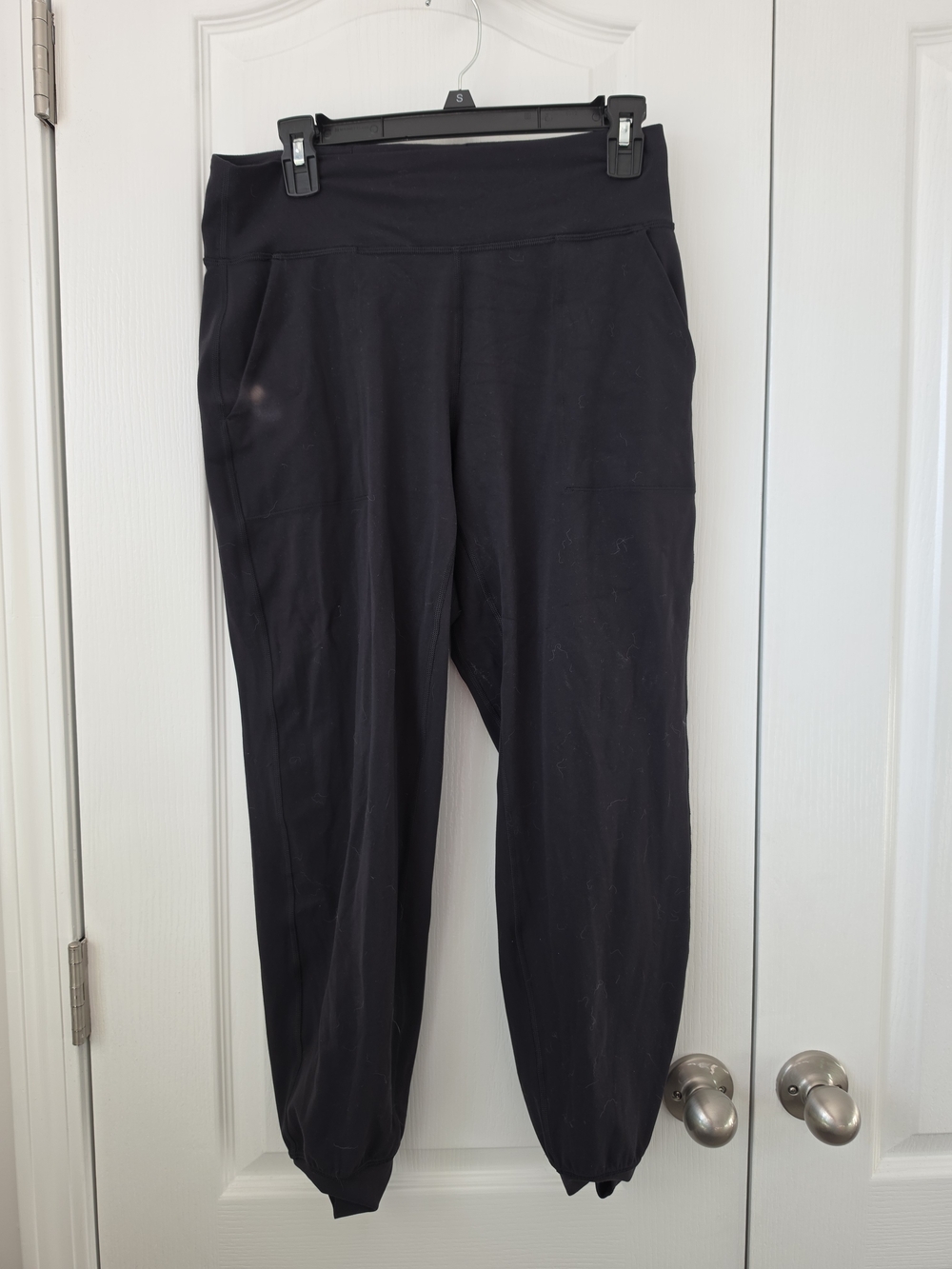lululemon athletica Align Black Jogger Pants with High Waist Sz 10